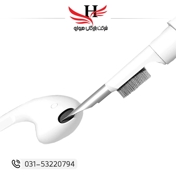 کیت تمیزکننده ایرپاد و گوشی موبایل EARLDOM-TM05 با ابزار چندمنظوره برای پاکسازی دقیق هدفون، اسپیکر و پورتها، مناسب حفظ عملکرد و بهداشت دستگاه